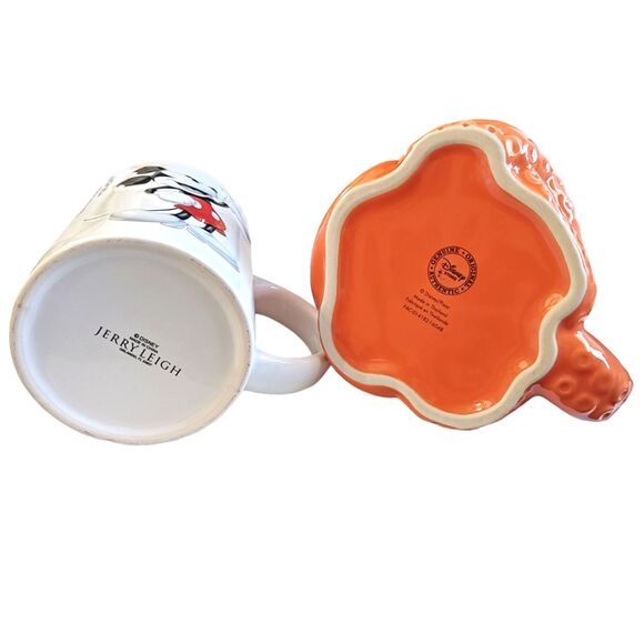 Disney Mugs LOT Mickey Mouse & Finding Dory Hank the Octopus Pixars - Picture 3 of 3